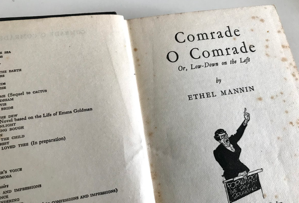 Comrade O Comrade: A Forgotten Satire of the British and Irish Left